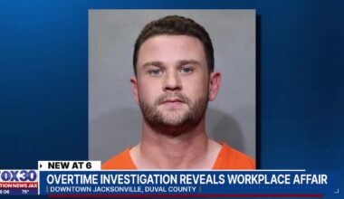 Jacksonville officer accused of stealing overtime pay while having relationship with chief – Action News Jax