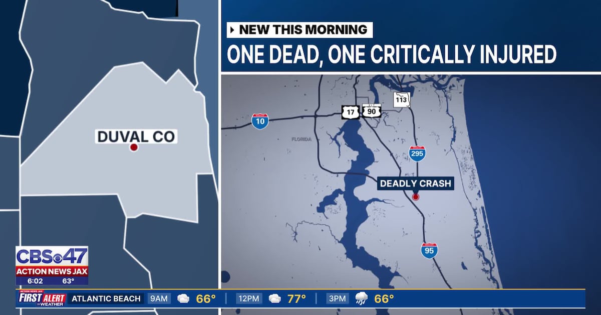 Two exchanging info. after minor Jacksonville crash, hit by car, one dies other critically injured – Action News Jax