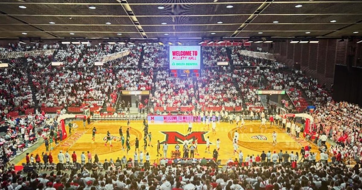 No. 23 RedHawks beat Ohio in front of nationally televised audience on ESPN