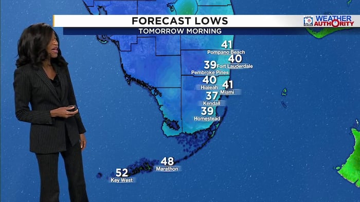 Chilly temps still in store for South Florida, but warmup on horizon