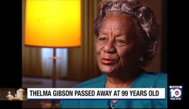 Pioneering Miami-Dade nurse and civic leader Thelma Gibson dies at 99