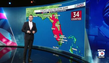 South Florida drought prompts water shortage warnings, burn bans