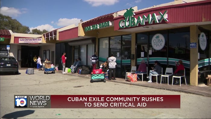 CubaMax customers in Miami send aid to family struggling with shortages in communist island