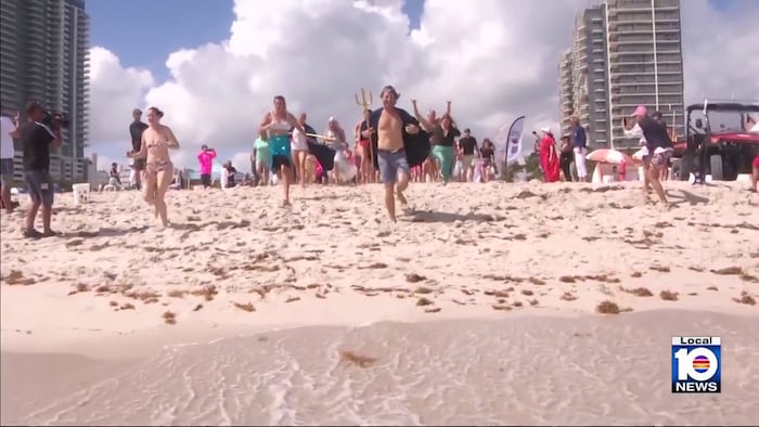 Miami Beach Cupid Splash returns, raising funds and awareness for Biscayne Bay