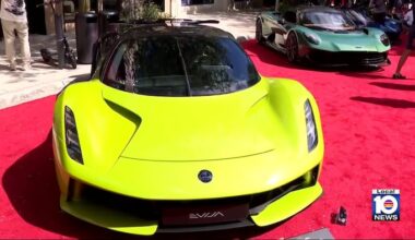 Rare, exotic cars draw crowds to Miami Concours in Design District