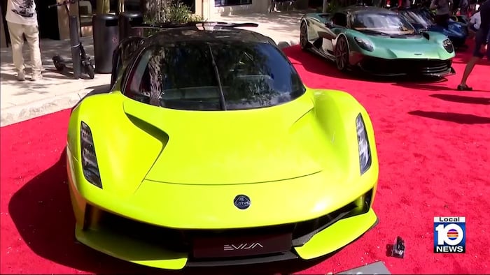 Rare, exotic cars draw crowds to Miami Concours in Design District