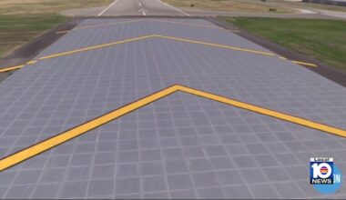 Special tarmac safety system keeps planes from skidding off runways