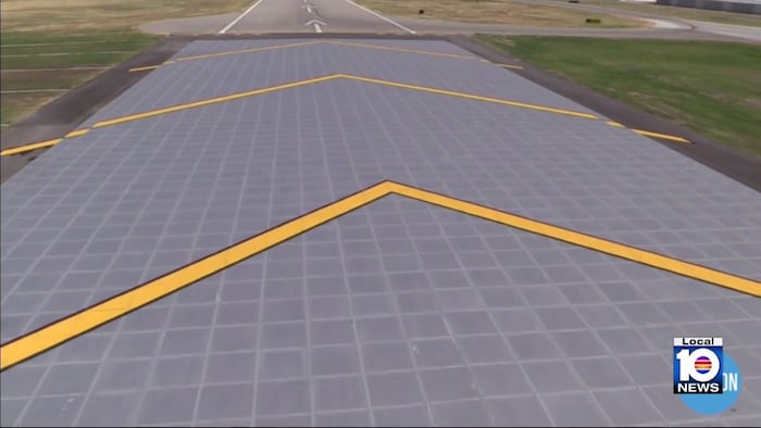Special tarmac safety system keeps planes from skidding off runways