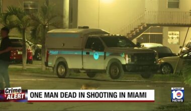 Police investigate after man killed in Miami shooting
