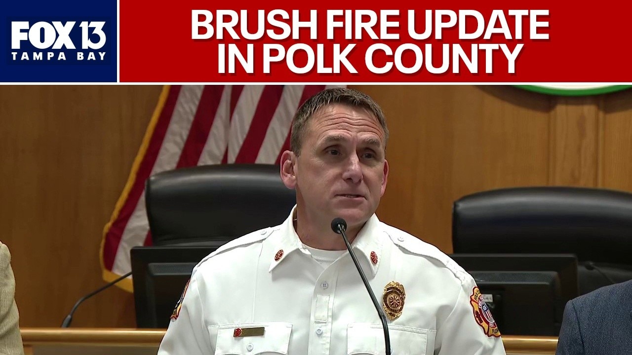 Update on brush fires in Polk County