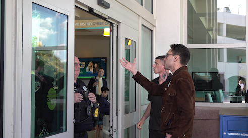 James Fishback makes an unexpected visit to FGCU on campaign trail