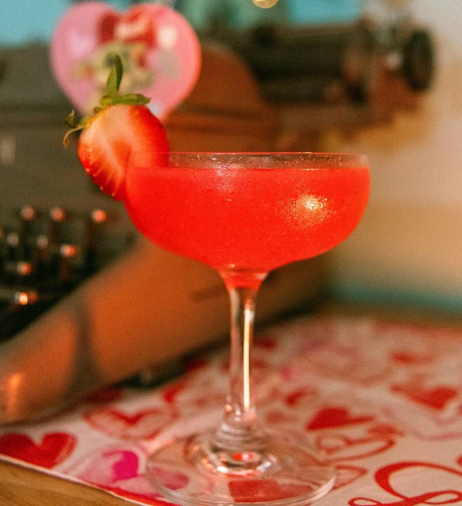 Heart Shaped Bed cocktail at The Bend