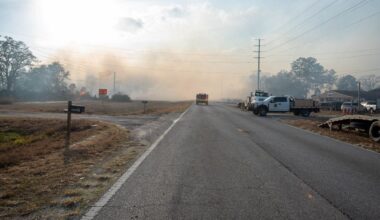 The largest fire burned more than 400 acres near State Road 60 in the River Ranch area on Sunday. (Polk County Fire Rescue)