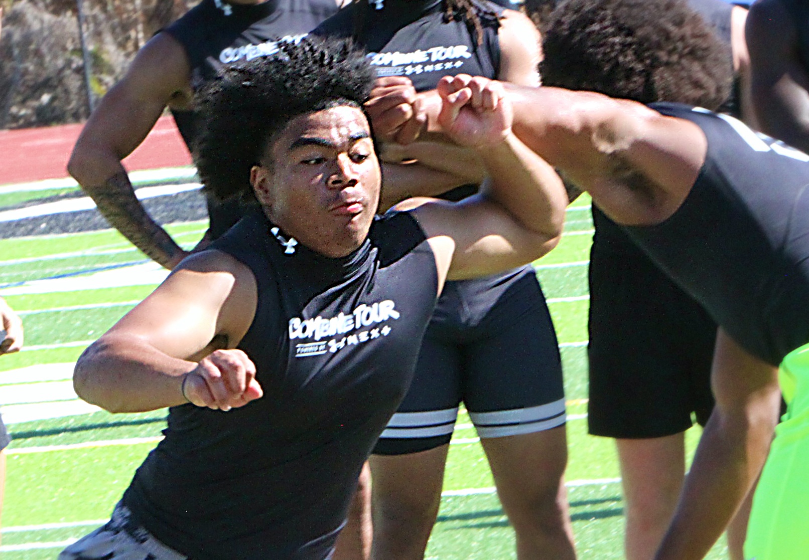 TFA 2027 linebacker Jacob Duffy at the 2026 Orlando Under...