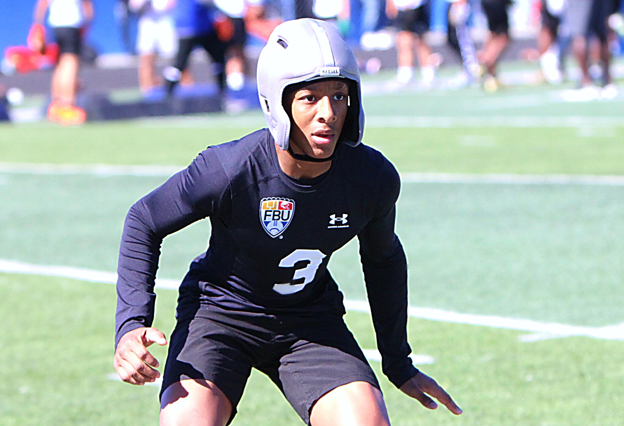 Jamal Brown of The FIrst Academy at the 2026 FBU...