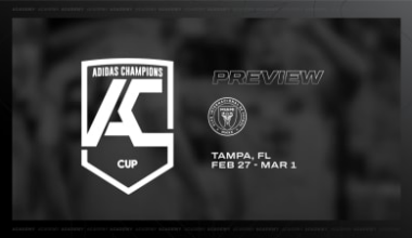 Inter Miami CF Academy Set to Feature at 2026 Adidas Champions Cup