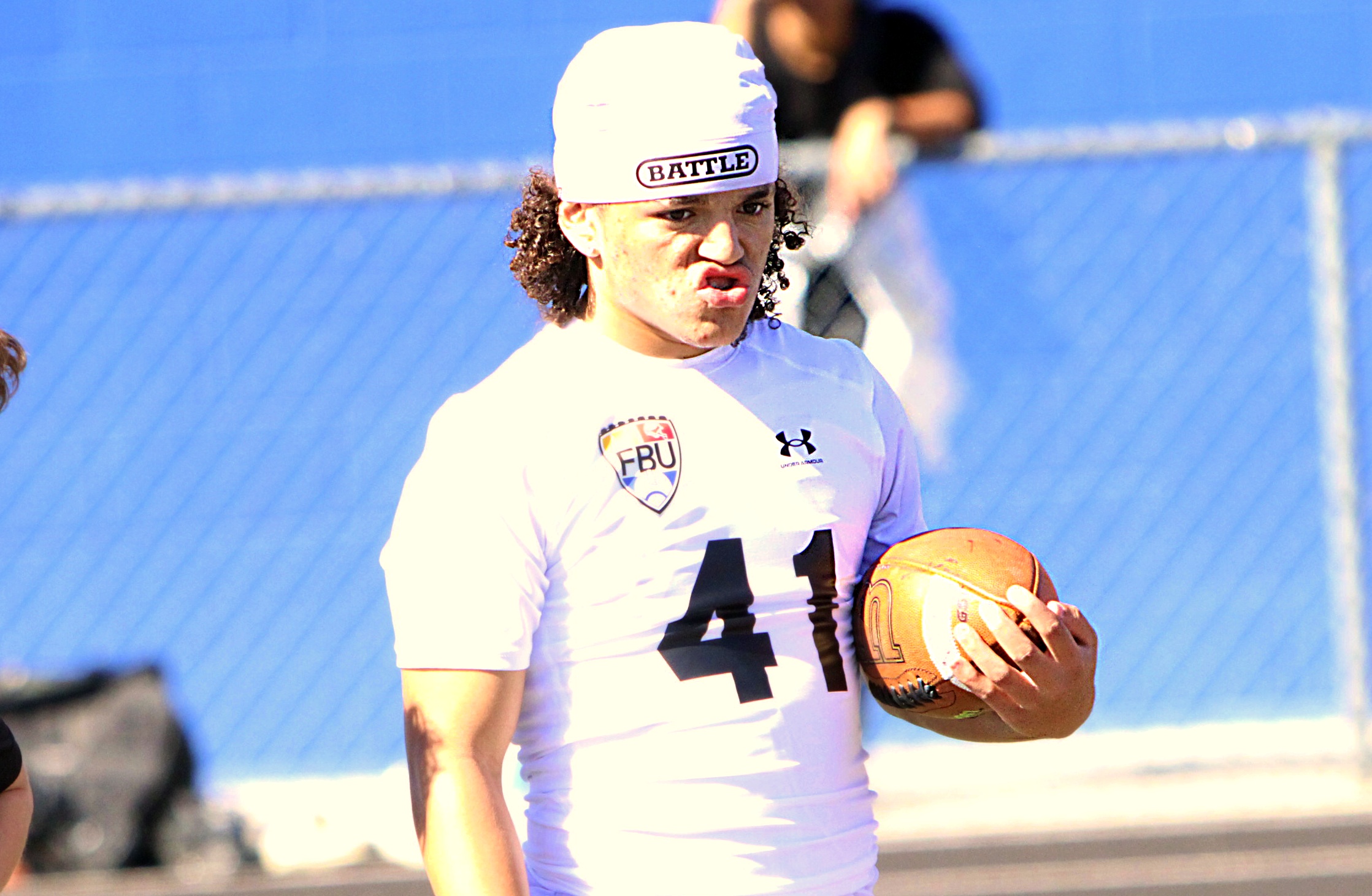 Joziah Medina of Timber Springs Middle School in Orlando at...