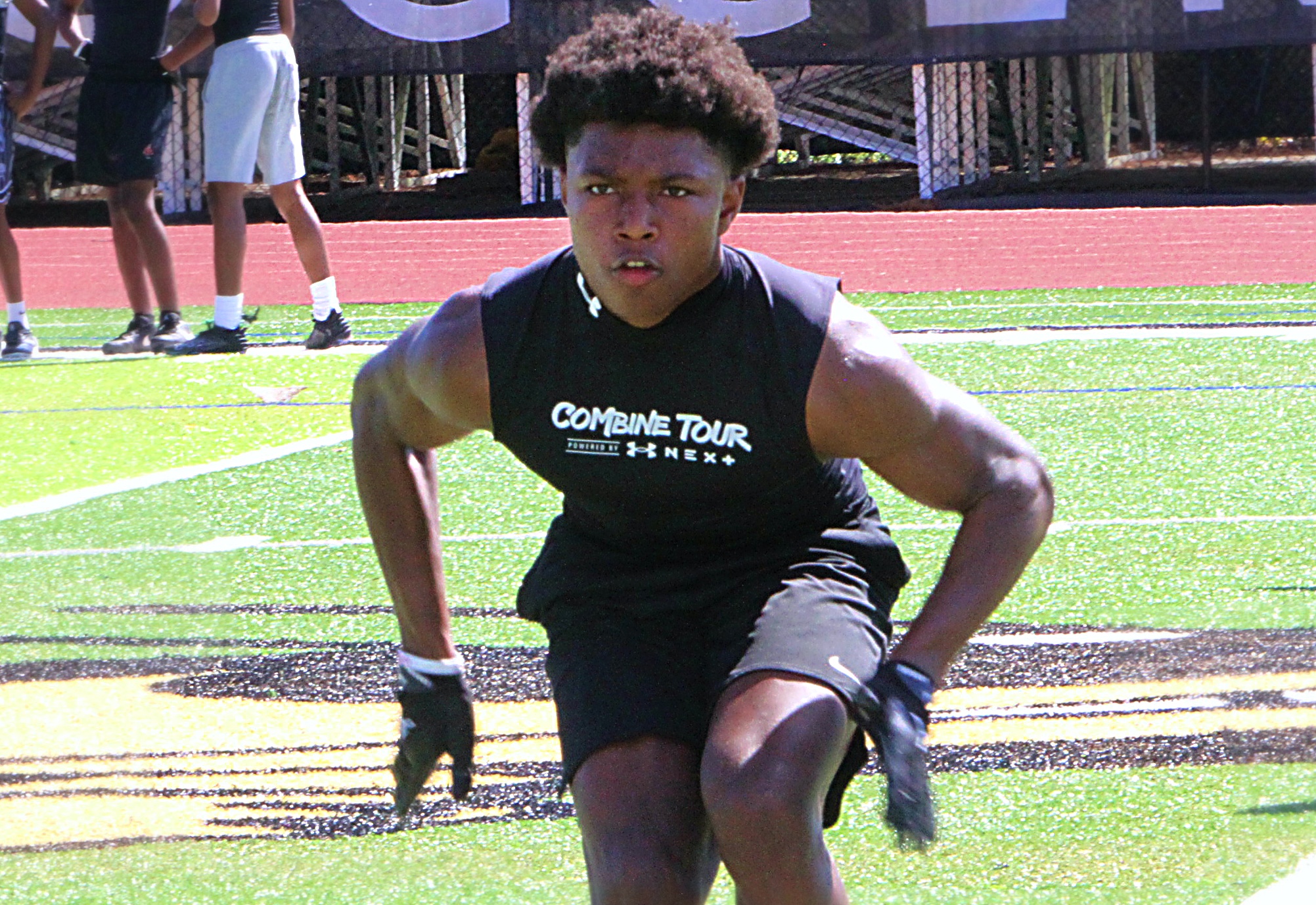 South Lake 2028 defensive back JuJu White at the 2026...