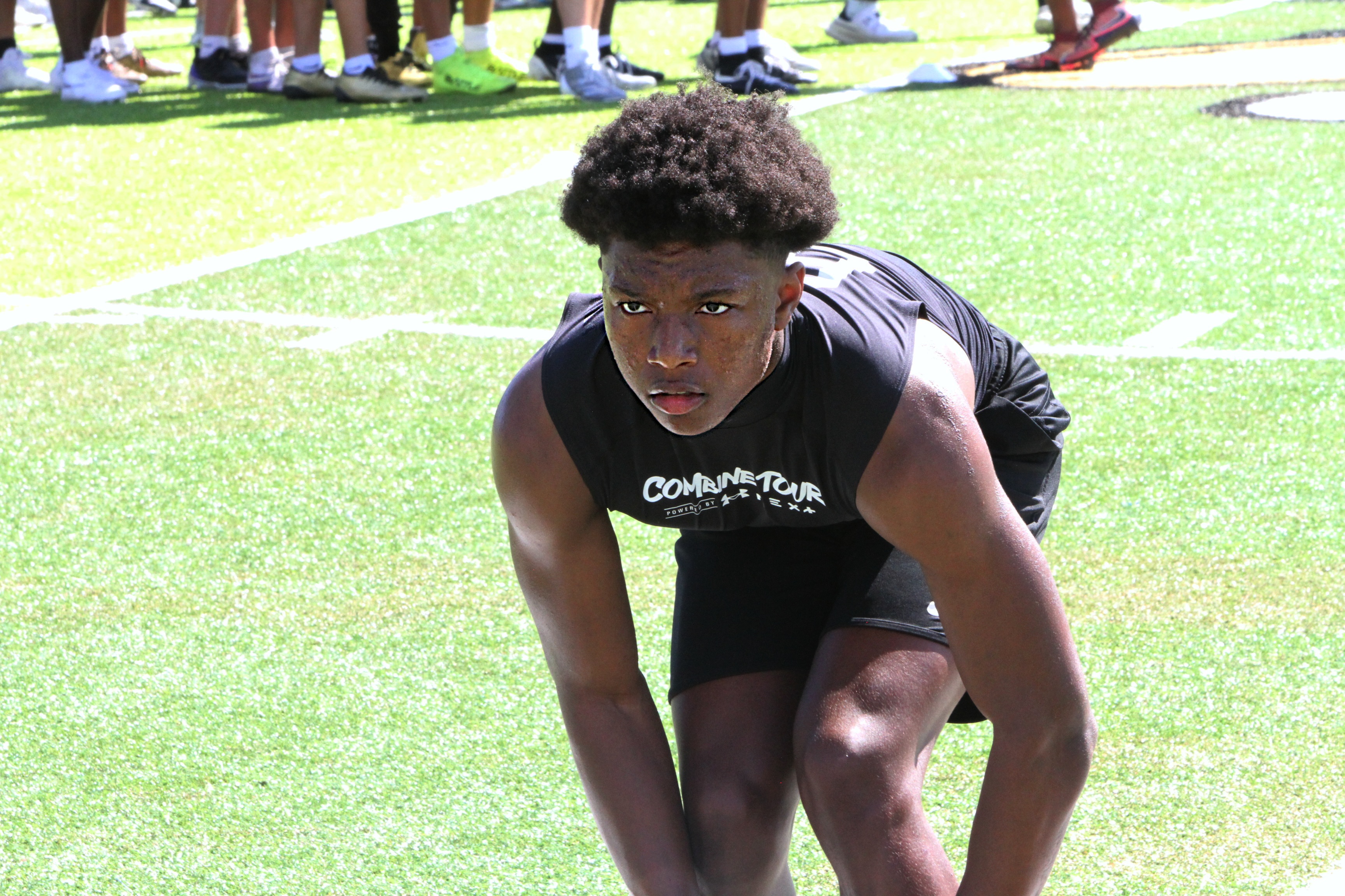 South Lake 2028 defensive back JuJu White at the 2026...