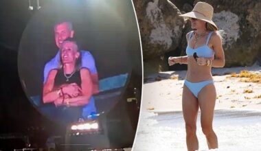 Coldplay kiss-cam's Kristin Cabot hits Miami beach in bikini photos