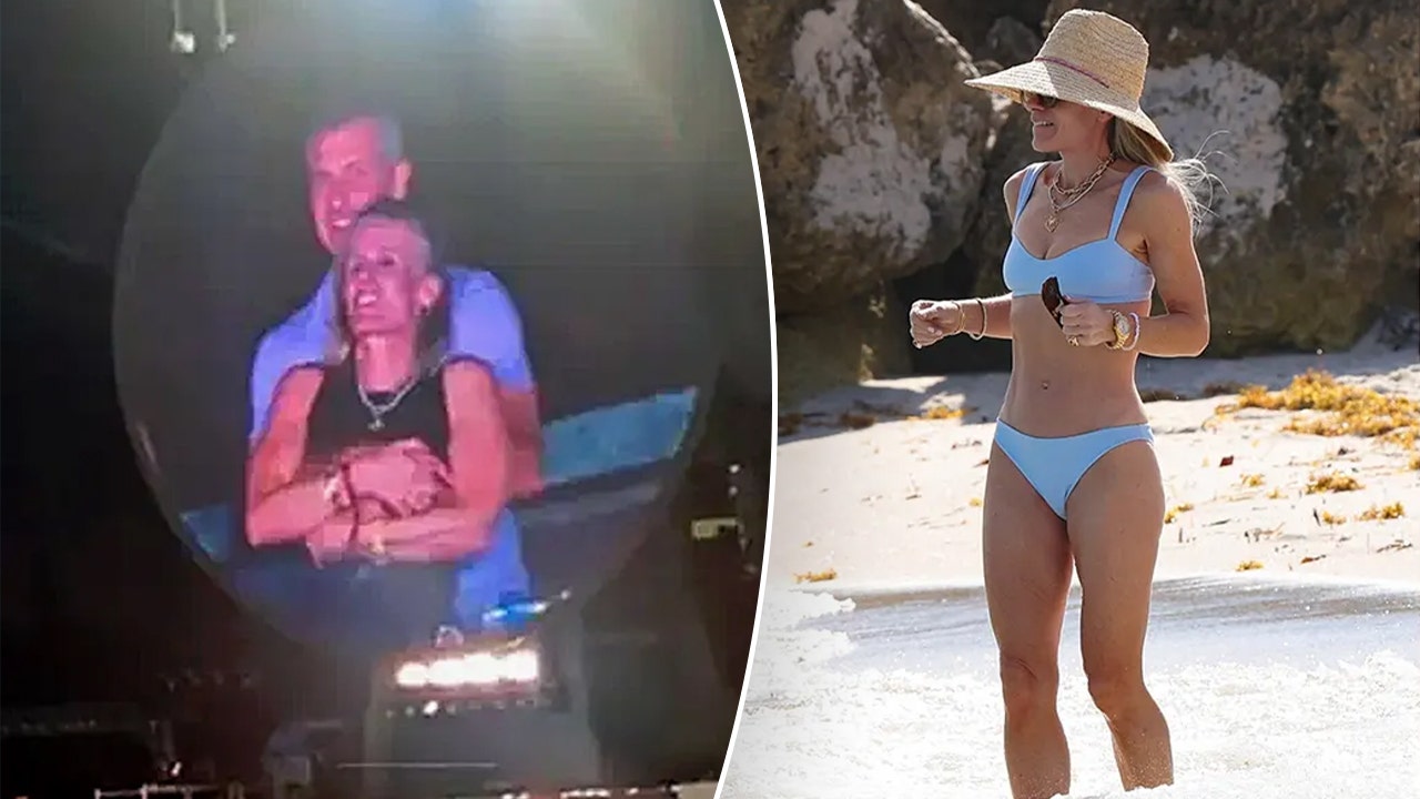 Coldplay kiss-cam's Kristin Cabot hits Miami beach in bikini photos