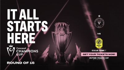 Concacaf Champions Cup Opponent Confirmed: Grab Your Tickets for Inter Miami CF’s Round of 16 Second Leg Against Nashville SC!