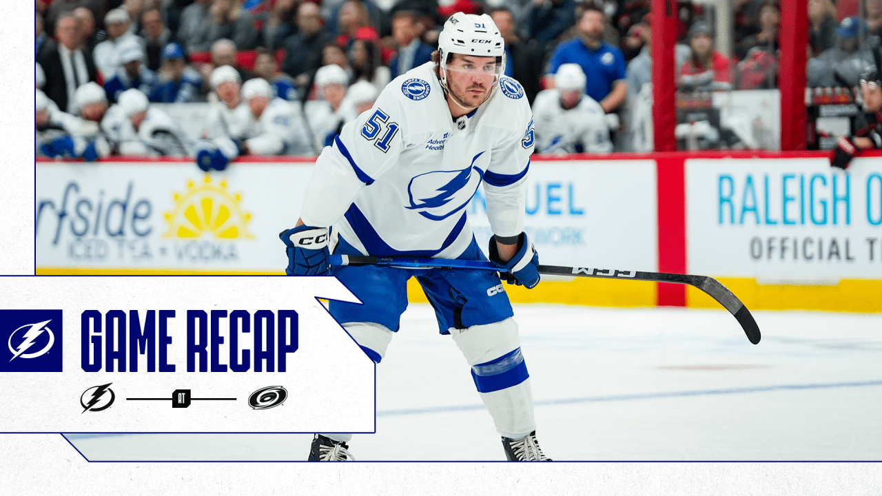 Recap: Hurricanes 5, Lightning 4