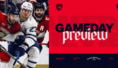 PREVIEW: Panthers host Maple Leafs, resume push for playoff spot 