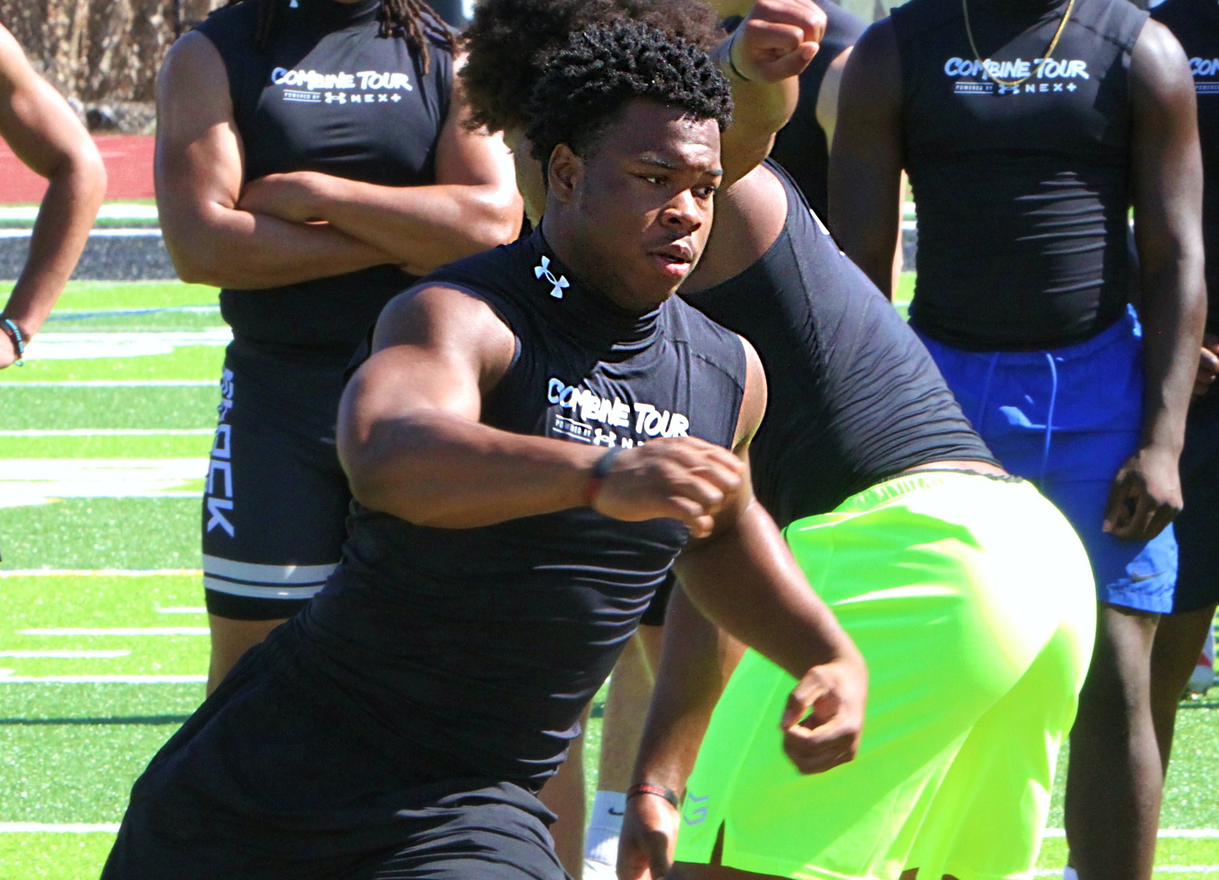 TFA 2027 linebacker Kyler Priester at the 2026 Orlando Under...