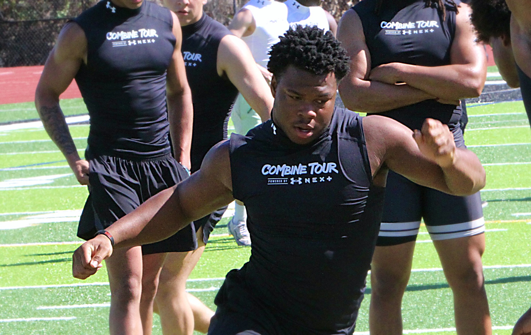 TFA 2027 linebacker Kyler Priester at the 2026 Orlando Under...