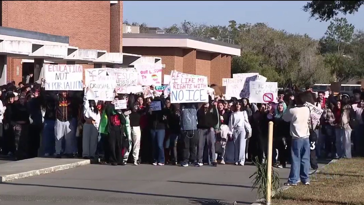 Warning against student protests