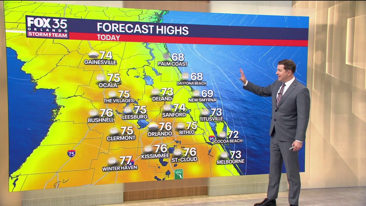 Orlando AM Weather Forecast: Warm but with increasing rain chances