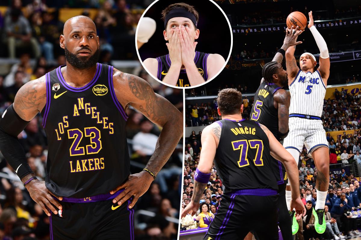 Los Angeles Lakers lose 110-109 to Orlando Magic