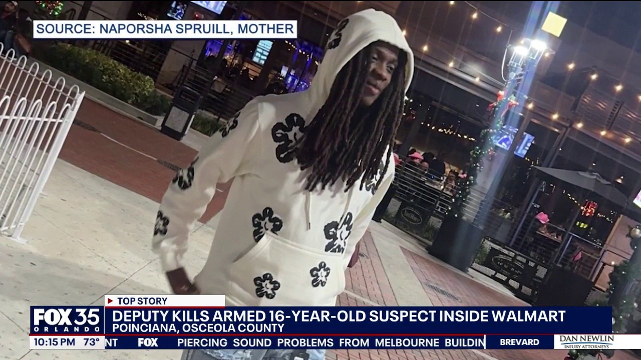 Teen killed by off-duty deputy during alleged Walmart shoplifting