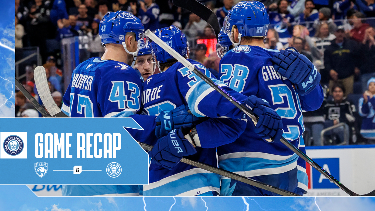 Recap: Lightning 6, Panthers 1
