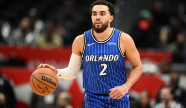 The Magic traded point guard Tyus Jones and two second-round draft picks to the Hornets on Wednesday after he played in 48 games for Orlando. (AP Photo/Nick Wass)