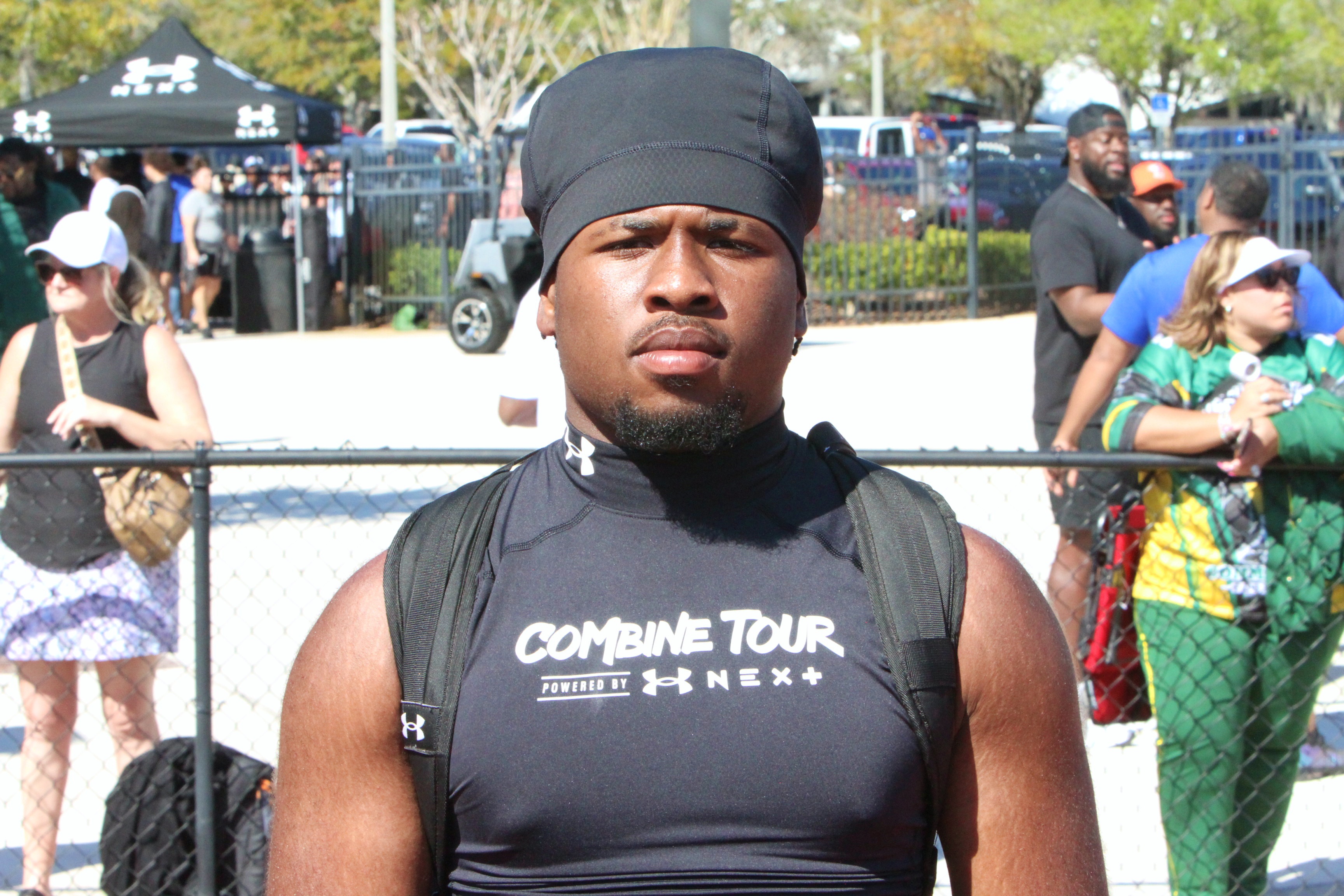 Gateway 2027 linebacker Markell Solomon at the 2026 Orlando Under...