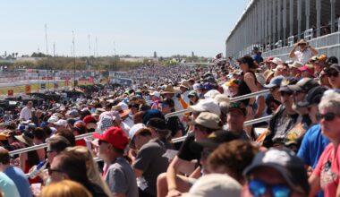 Big Crowd 2025 St. Petersburg GP IndyCar race. Photo by Brian Fahie/AutoRacing1.com