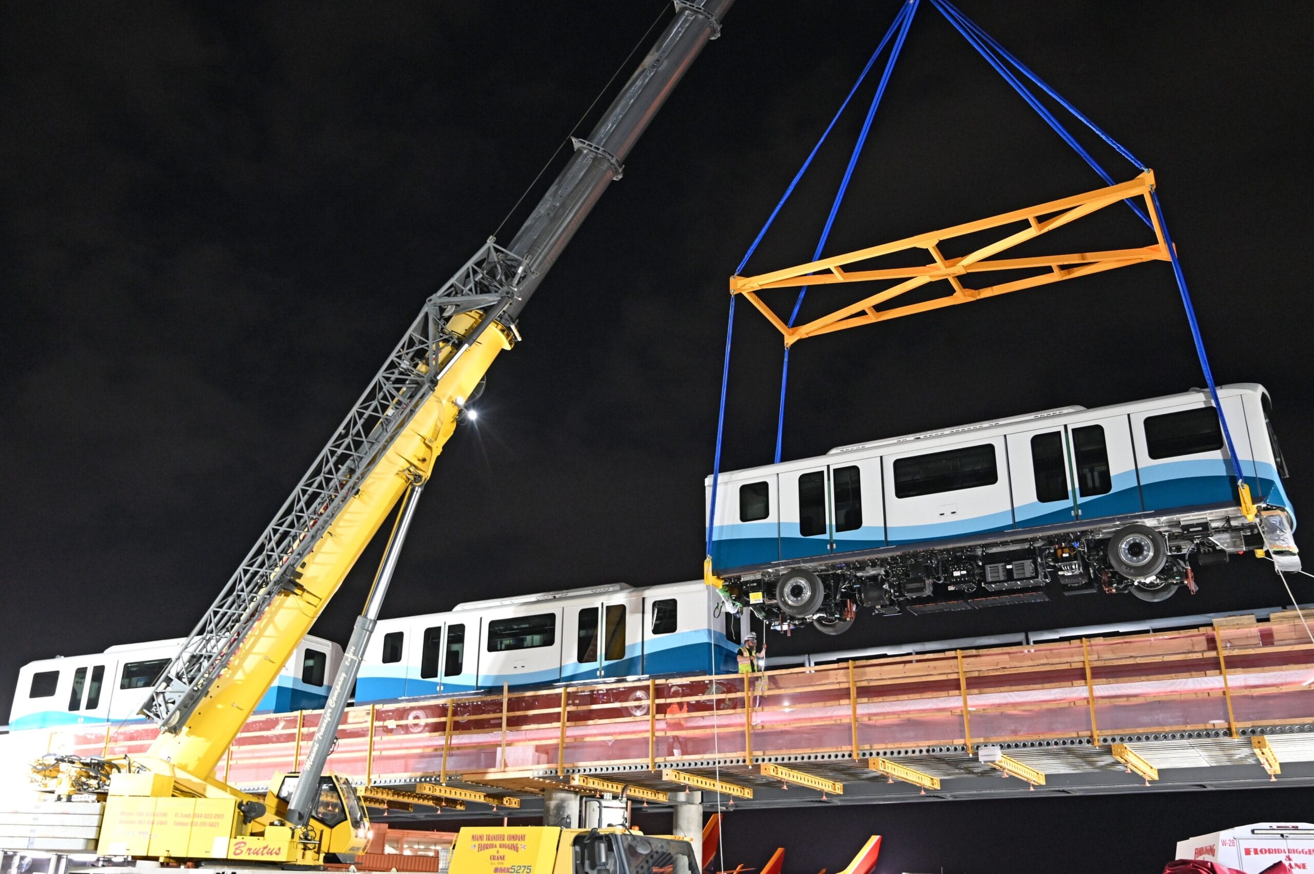 The Orlando International Airport has unveiled the new Gate Link trams.