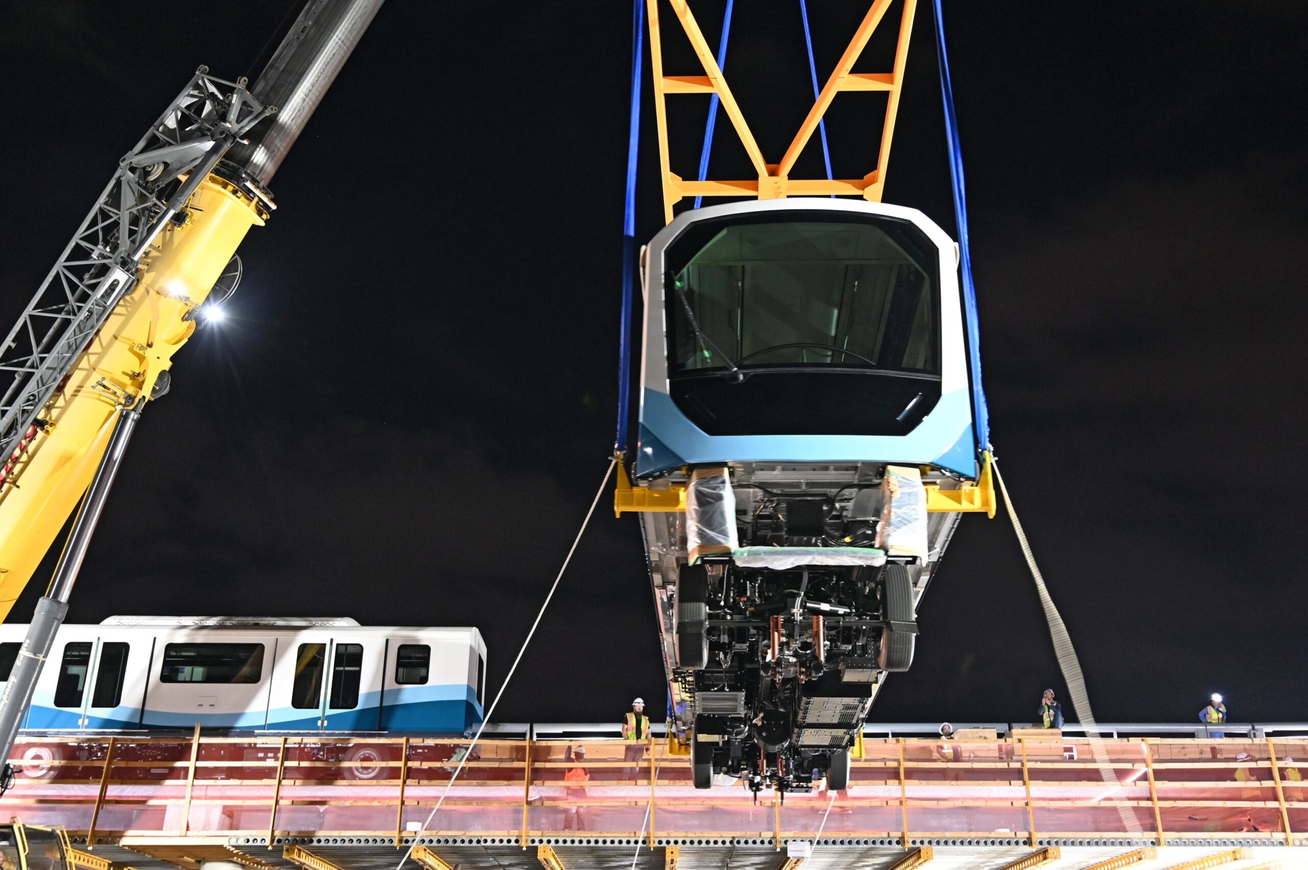 The Orlando International Airport has unveiled the new Gate Link trams.