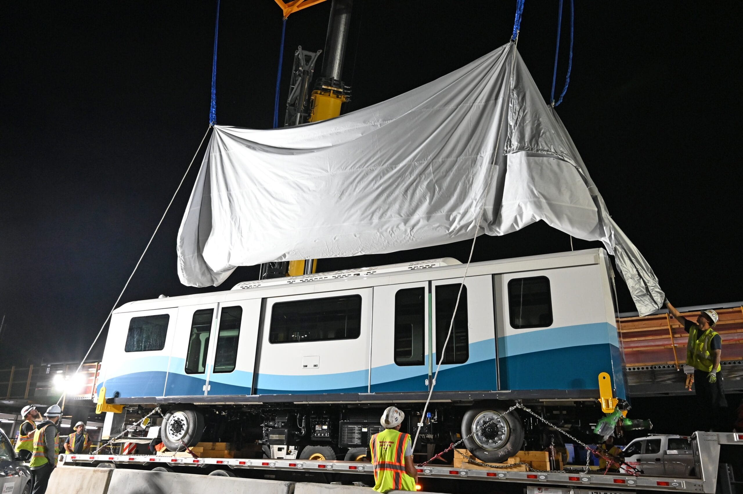 The Orlando International Airport has unveiled the new Gate Link trams.