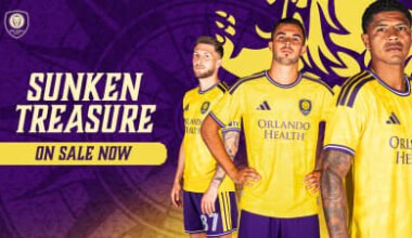 Orlando City SC unveils 2026 Sunken Treasure kit presented by Orlando Health 