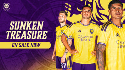 Orlando City SC unveils 2026 Sunken Treasure kit presented by Orlando Health 
