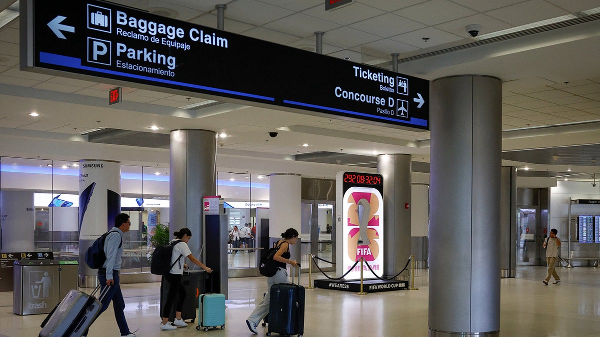 Official FIFA World Cup countdown clock in Miami