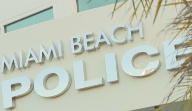 Homeless man sets fire inside Miami Beach police station lobby to escape cold, faces charges