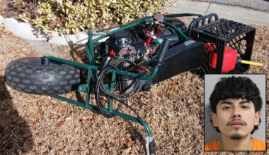 Teen on ‘homemade’ motorbike arrested after Mulberry residents complain of neighborhood nuisance