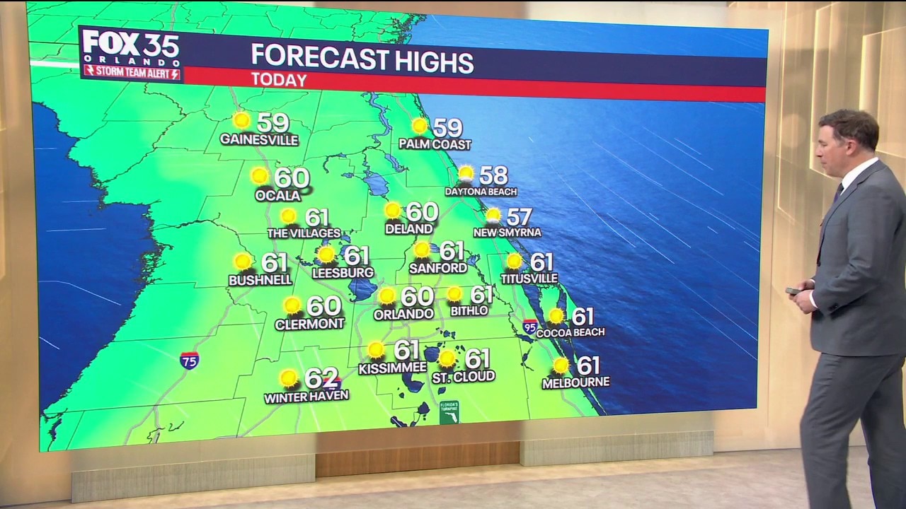 Orlando AM Weather: Cold snap hits Central Florida