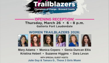 History Fort Lauderdale and Galleria Fort Lauderdale’s “Women Trailblazers: Champions of Change - Broward County” 2026 Reception at Galleria Fort Lauderdale Miami
