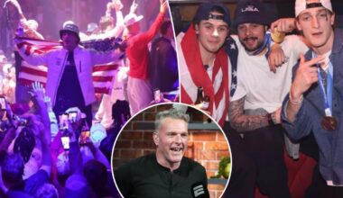 Pat McAfee had $150K surprise for Team USA at gold-medal celebration in Miami