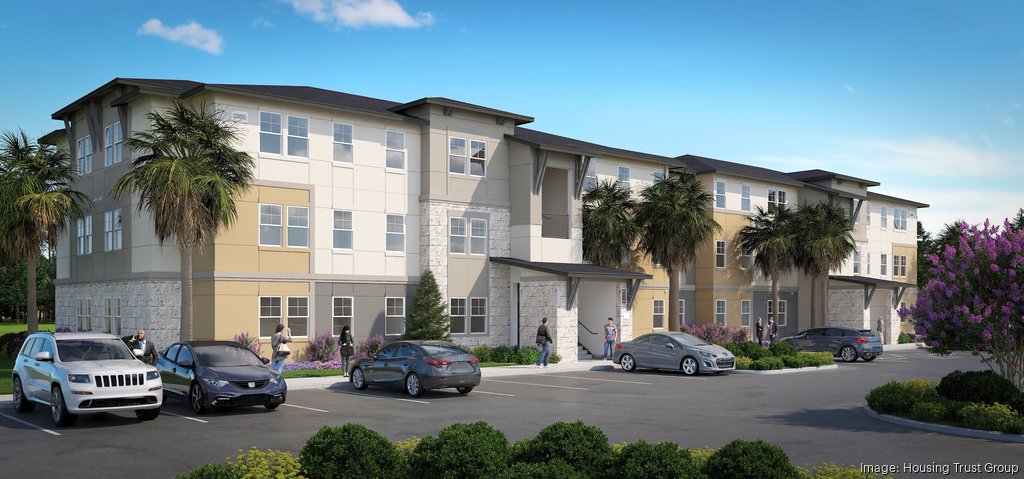 A rendering of Normandy Cove, a community on the Westside.